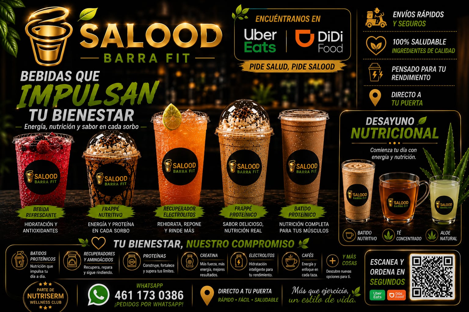 Bebidas Warrior