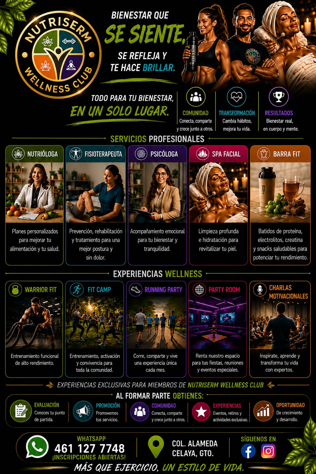 Actividades Nutriserm