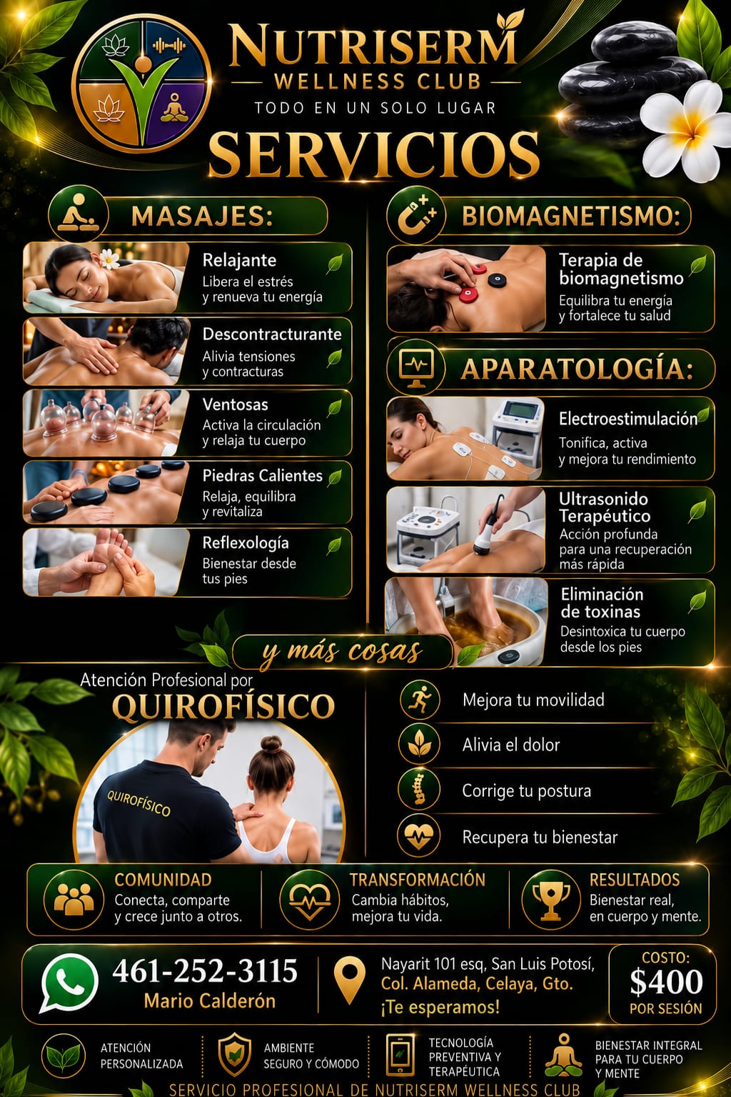Masajes y Terapias